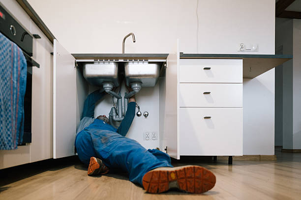 Professional Drain Cleaning technician working in Dry Ridge, KY